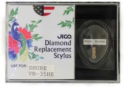 JICO 192-VN35HE Record needle for SHURE VN-35HE Sapphire Cantilever - Picture 2 of 3