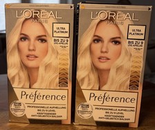2x LOréal Paris Préférence Ultra Platinum ...