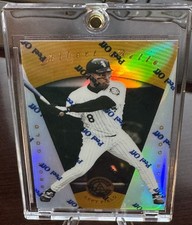 1997 Albert Belle Pinnacle Certified Mirror Gold Wcoating 17 White Sox 451