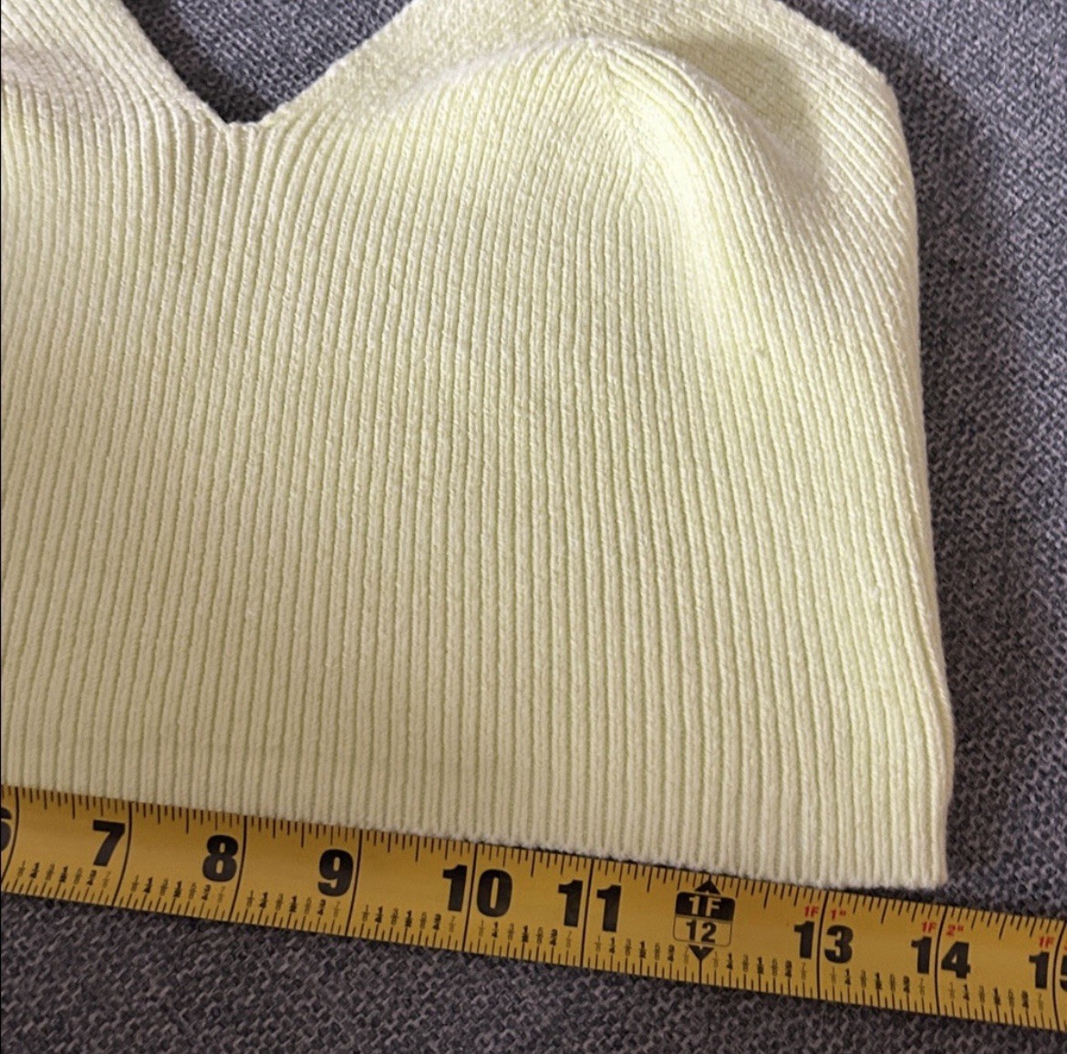 Universal Thread Light Yellow Knit extra stretch … - image 12