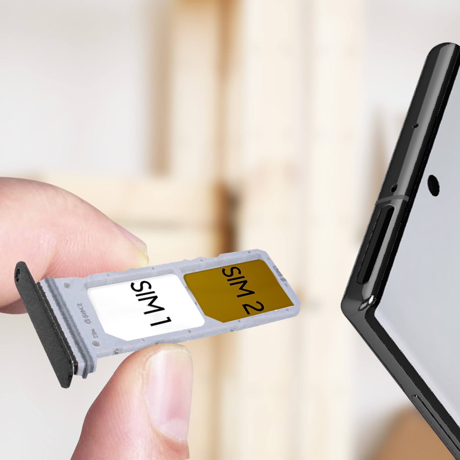 Plus de réseau ? Réparez avec le rack SIM Note 10 noir