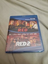 RED  RED 2 New Sealed Blu-ray Double Feature Bruce Willis