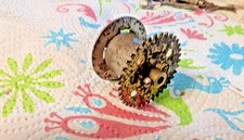 1 PIECE EARLY "CJ" SLOTTED GEAR/DRUM original A C Gilbert Erector