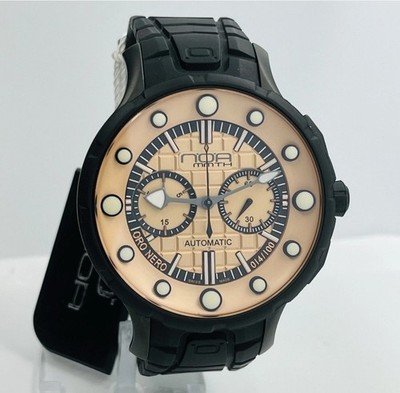 New NOA Mammoth Oro Nero Men's Watch Swiss Automatic Ltd Edition MM03 $5500