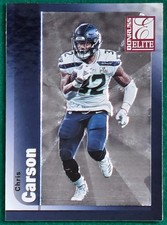 Chris Carson - 2019 Donruss Elite '99 Elite #43 - Seattle Seahawks Football Card