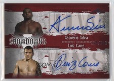 2010 Leaf MMA Showdowns Dual Red 195/199 Assuerio Silva Luiz Cane Auto 05or