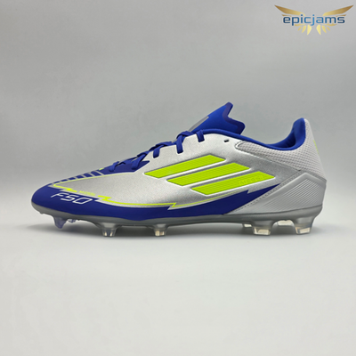 Adidas F50 League FG MG Men\'s Size 10 Soccer Cleats IG0918 Messi 1 Silver Adidas F50 League FG MG Soccer Cleats IG0918 Messi 1 Silver  main image 3