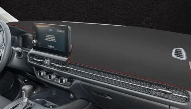 New For Honda HR-V 23-25 leather Non-slip Dash Board Cover Mat Dashboard Carpet - Image 2 of 4