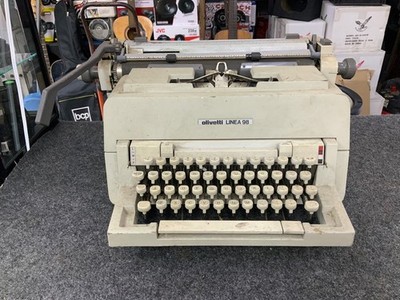 Vintage Olivetti Linea 98 Typewriter