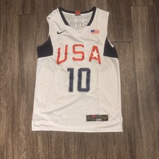 Kobe Bryant #10 Team USA Nike Basketball Jersey 2008 Olympics United We Rise L