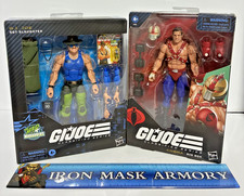 Hasbro GI Joe Classified Sgt Slaughter & Big Boa 6    Action Figure Bundle NEW