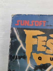 Gioco Nintendo NES Addams Family: Uncle Fester's Quest con scatola e manuale