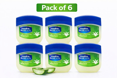 Vaseline Aloe Fresh 6 Pack 100ml Petroleum Jelly Moisture Care