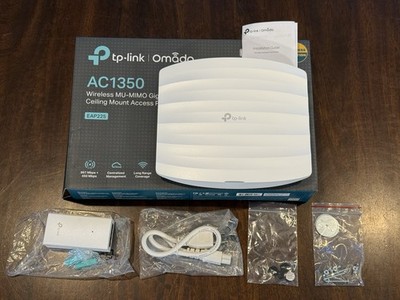 TP-Link AC1350 (EAP225) | Wireless MU-MIMO Gigabit Ceiling Mount Access Point