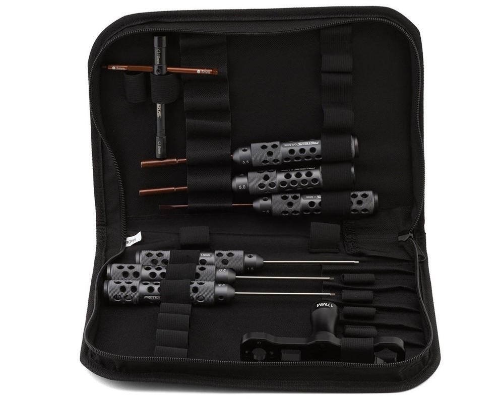 ProTek RC 8-Piece Metric Hex & Nut Driver "TruTorque" 1/8 Surface Tool Set 