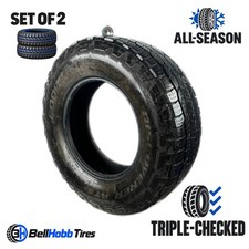 Set Of 2 Used Lt26570r17 Cooper Discoverer At 115t - 732 Set Of 2 Used Lt26570r17 Cooper Discoverer At 115t - 732