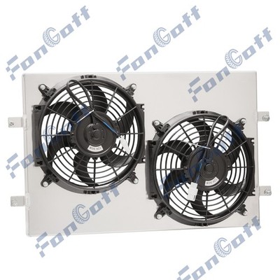 Aluminum Radiator Shroud+Fan For 1958~1974 AMC AMX Ambassador Gremlin Javelin.