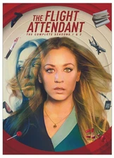 The Flight Attendant The Complete Seasons 1 & 2 DVD Kaley Cuoco NEW