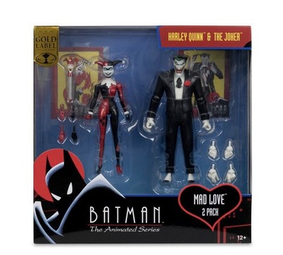 McFarlane Toys Batman The Animated Series Harley Quinn & Joker Mad Love