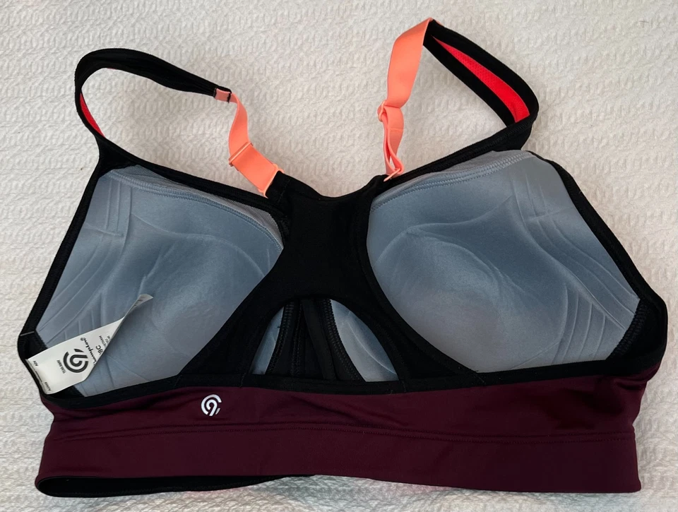 Sujetador Champion C9 Máximo Soporte Control de Movimiento Naranja 38C Foto 4 de 4