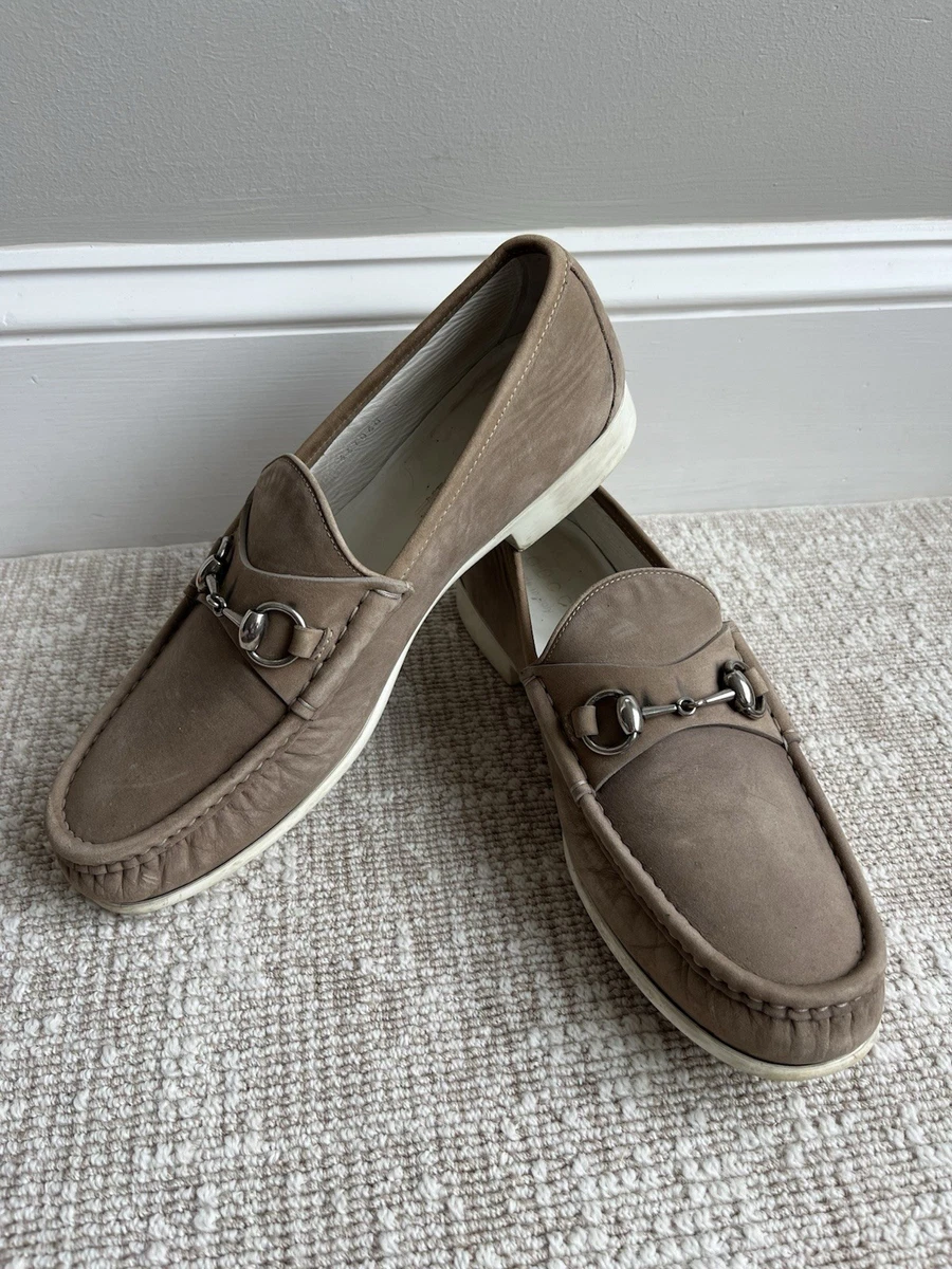 Gucci Loafer Suede Upper Material Casual Shoes for Men for  display picture 1