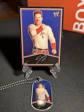 2013 Topps WWE Dog Tags Sheamus - Card & Tag Included