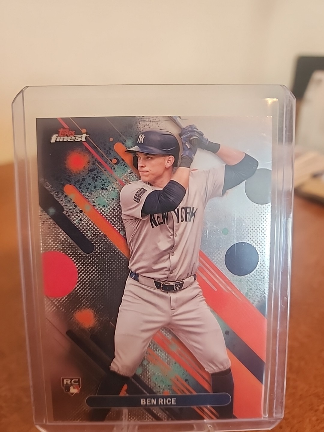2025 Topps Finest - Common Ben Rice #48 (RC)