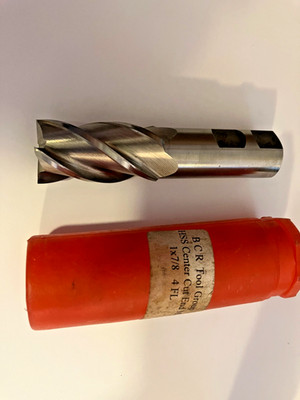 Minimally Used HSS  CC  End Mills. Lots of life yet. Price for 1Pc./ 2 available