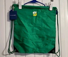 Port Authority Draw String Bag Subway Green Nwt