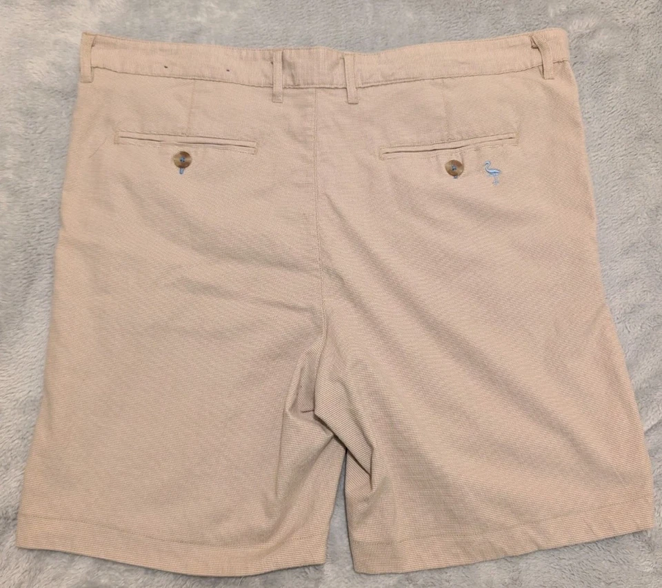 Pantalones Cortos Tailorbyrd Para Hombre 40 Tostados Informales Negocios Informales Foto 2 de 4