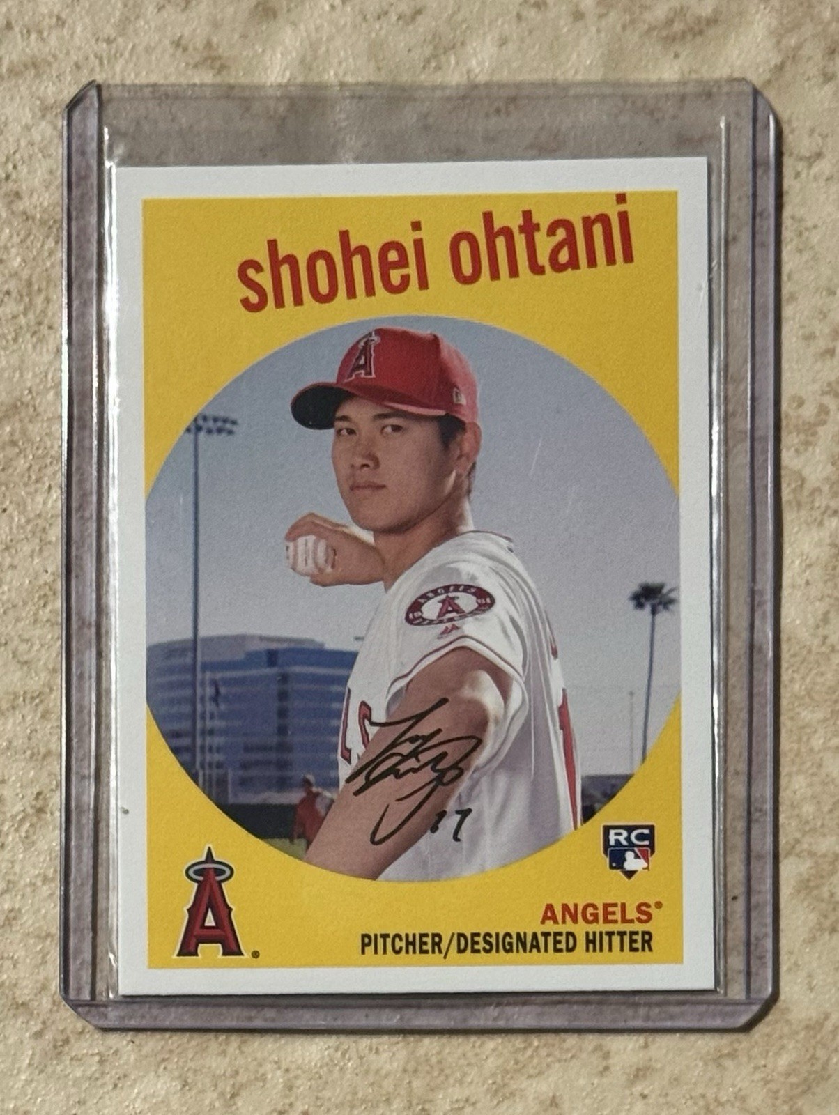 2018 Topps Archives - 1959 Design Shohei Ohtani #50 Pitching Pose (RC)