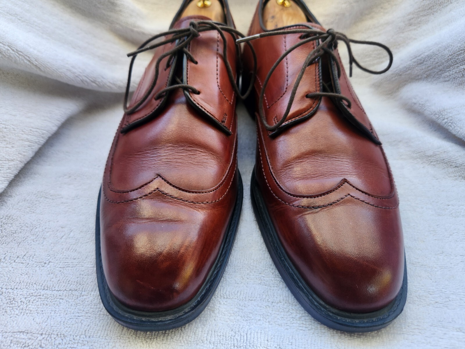 SAOLA Scarpe eleganti Allen Edmonds multidensità comfort Derby punta ala uomo 11 D 6264