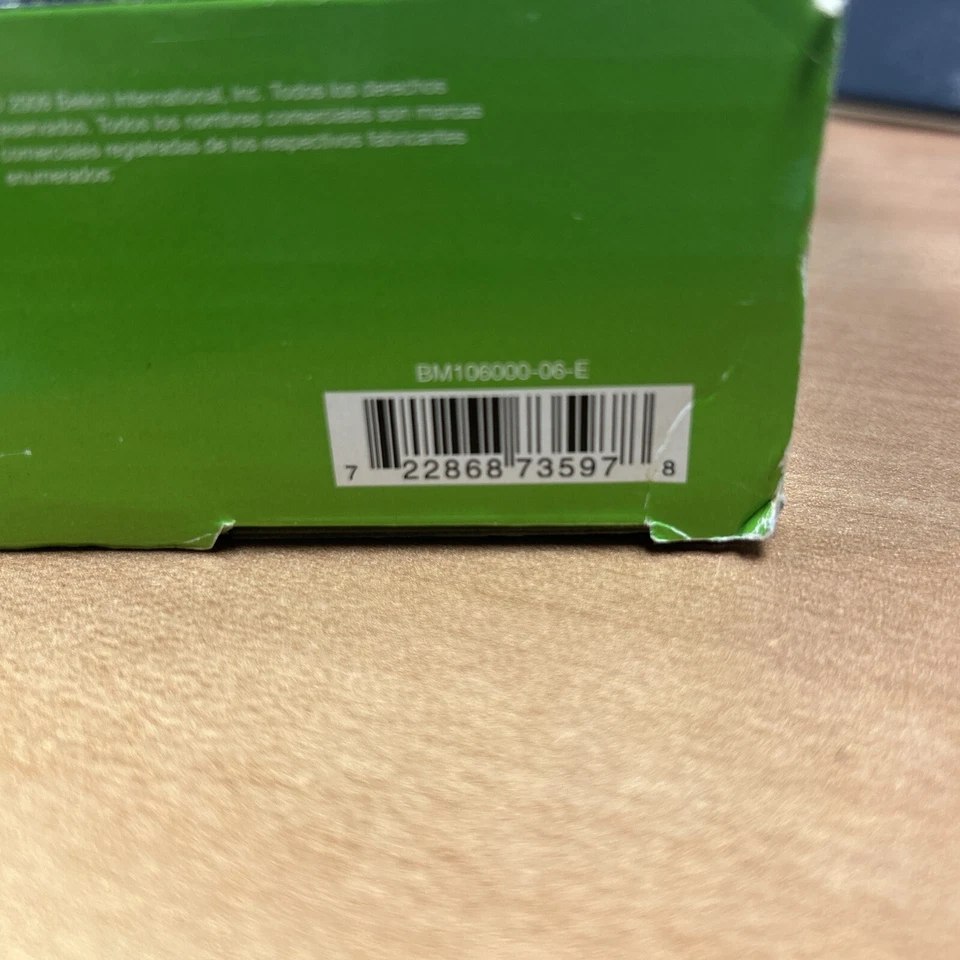 Belkin Surgemaster 6 Outlet Surge Protector BM106000-06-E Level 1 Protection - Image 2 of 4