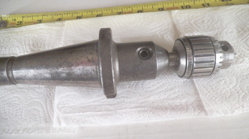 Jacobs Super Chuck, No. 8-1/2, 0-1/4" con herramienta Weldon 40 mm STD BN-3 vástago - Imagen 4 de 9