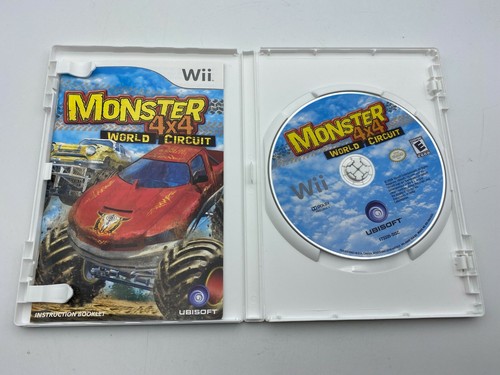 Videojuego completo Monster 4x4 World Circuit Nintendo Wii 2006 en caja probado - Imagen 3 de 5