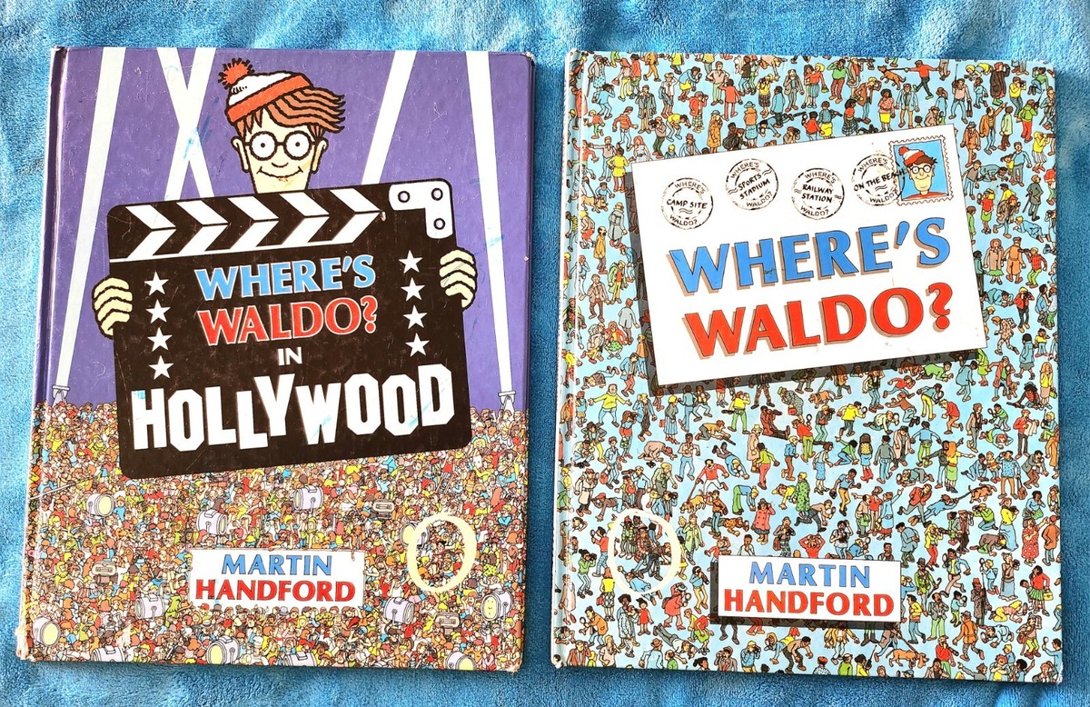 Where's Waldo? Books In Hollywood by Martin Handford (1997, Hardcover)