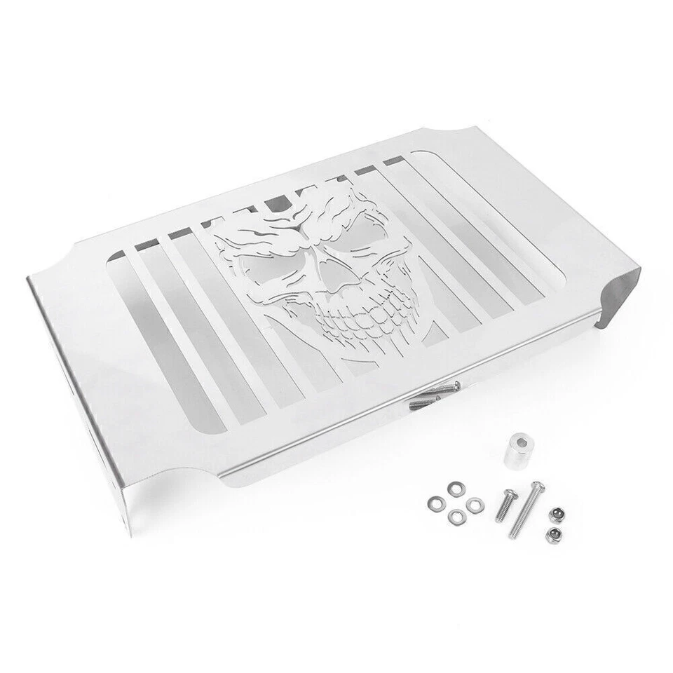 Skull Radiator Grille Grill Guard Cover Fit Honda Magna 750 1994-2004 Motorcycle - Image 2 of 4