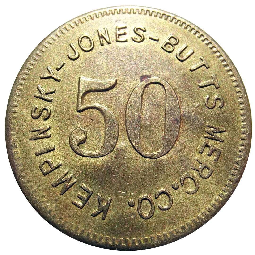 (1917) Missouri Token KempinskyJonesButts, Vandalia MO (general