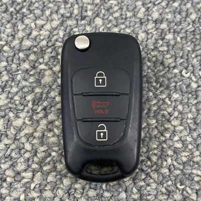 OEM KIA Flip Key Fob Remote - EU VEHCILES - OKA-185T - Tested