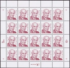 Scott #2935 Henry R. Luce Sheet of 20 Stamps - MNH