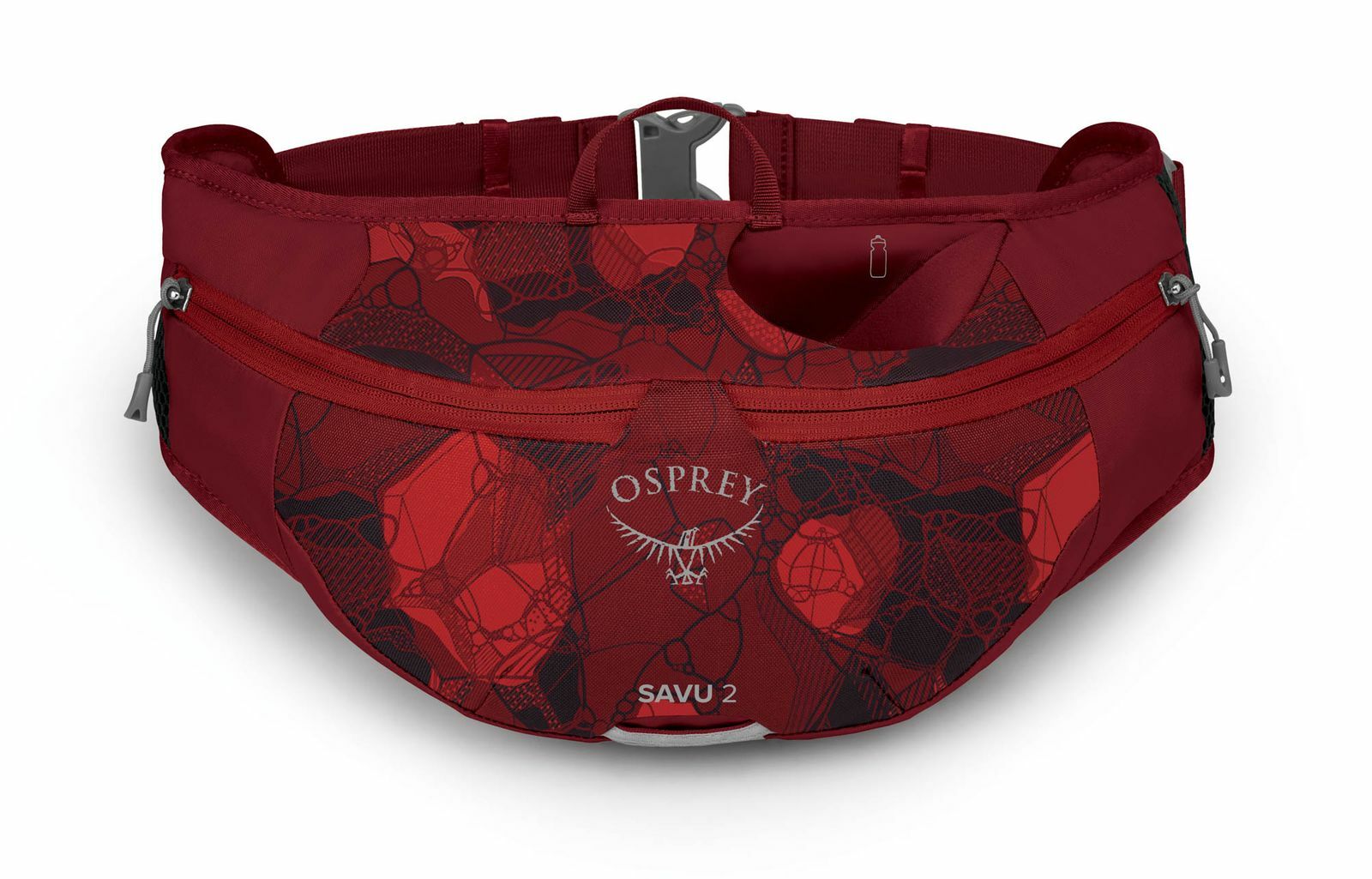 Osprey bolso de la correa Savu 2 Claret Red