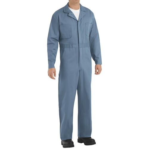 NEW Red Kap Men's Button Front Cotton Work Coveralls - 4 colors - CC16 Uniform - Picture 10 of 28