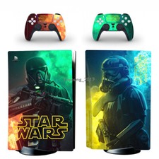 Skin Sticker for PS5 Console Controller Disc Version Vinyl Decals Star Wars #9
