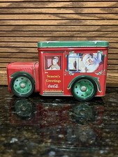 Coca-Cola Santa Claus Delivery Truck Collectible Tin with Spinning Wheels — listing 5