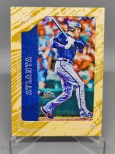 2021 Panini Diamond Kings Baseball Freddie Freeman Wood Framed FOTL  /15 ATL LAD