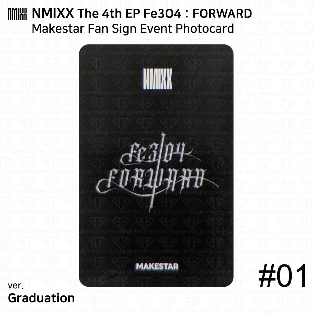 NMIXX The 4th EP Album Fe3O4 : FORWARD Makestar Fan Sign