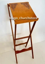 Church Portable Lectern Icon or Book Stand Wood Anologion