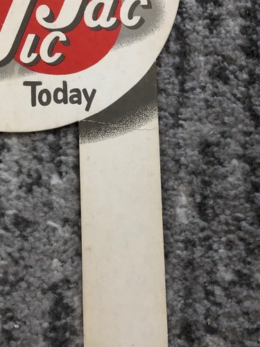 Antique 1920s Jic Jac Soda Sign - Original Grocery Store Display Long Lady Glove - Picture 3 of 10