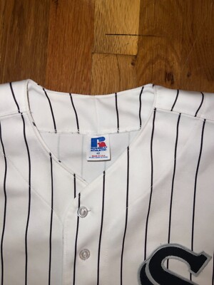 CHICAGO WHITE SOX Russell Athletic AUTHENTIC White Blank Jersey 40