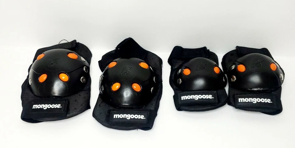 Mongoose Youth BMX Bike Knee and Elbow Pad Set, Sport Protective Gea - Image 3 of 4